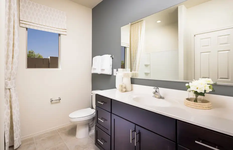 Representative furnished interior of a home built from the Poppy by Pulte Homes in Festival Foothills, Buckeye (Image 13).