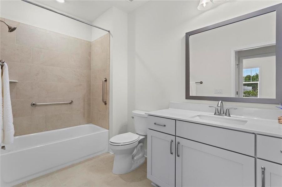 Furnished interior view inside a new home in , Cumming (Image 15).