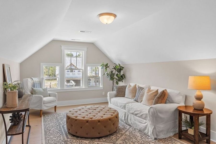 Furnished interior view inside a new home in Osprey Landing, Southport (Image 32).