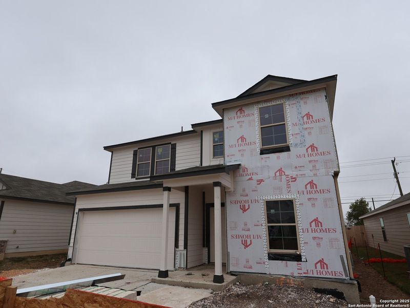 In-progress construction of a new home in Meadows at Clear Springs, New Braunfels, TX (Image 30). In-progress construction of a new home in Meadows at Clear Springs, New Braunfels, TX (Image 30).