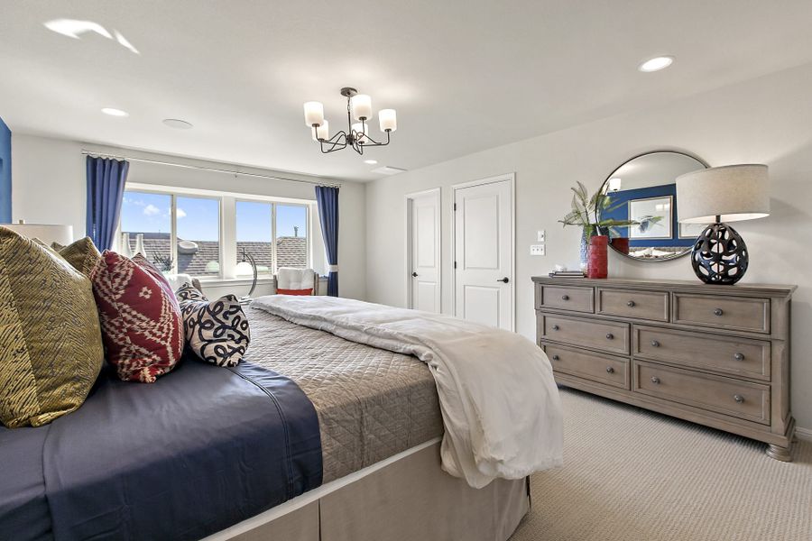 Furnished interior view inside a new home in Crosswinds, Kyle (Image 20). Furnished interior view inside a new home in Crosswinds, Kyle (Image 20).