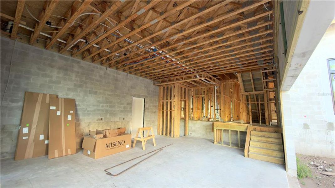 In-progress construction of a new home in , Sarasota, FL (Image 29).