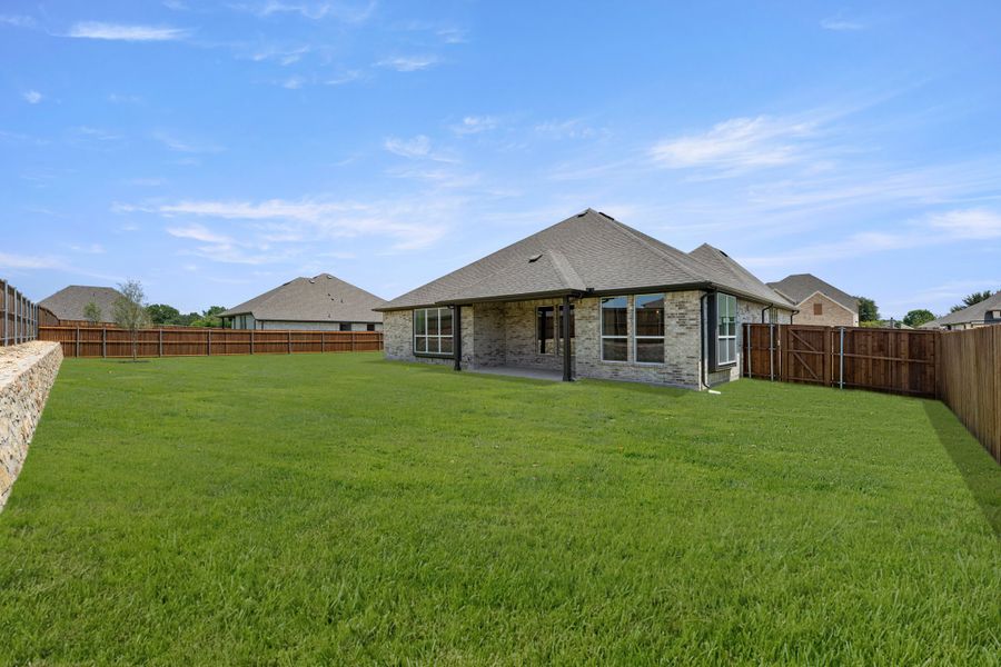 Exterior details and patio area of a home in Lovers Landing, Forney (Image 18). Exterior details and patio area of a home in Lovers Landing, Forney (Image 18).