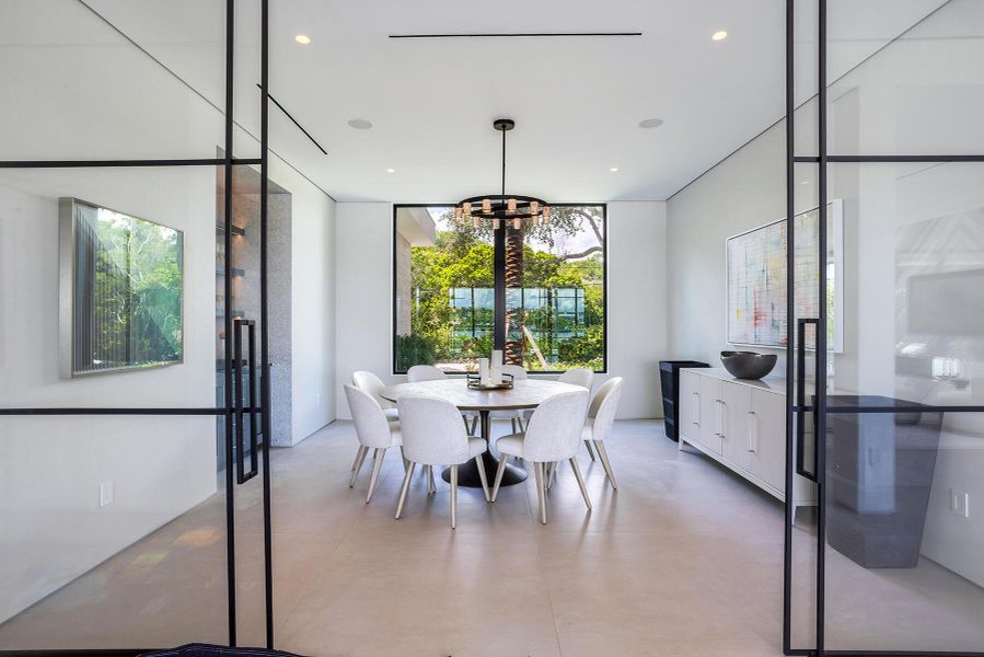 Furnished interior view inside a new home in , Lantana (Image 33).