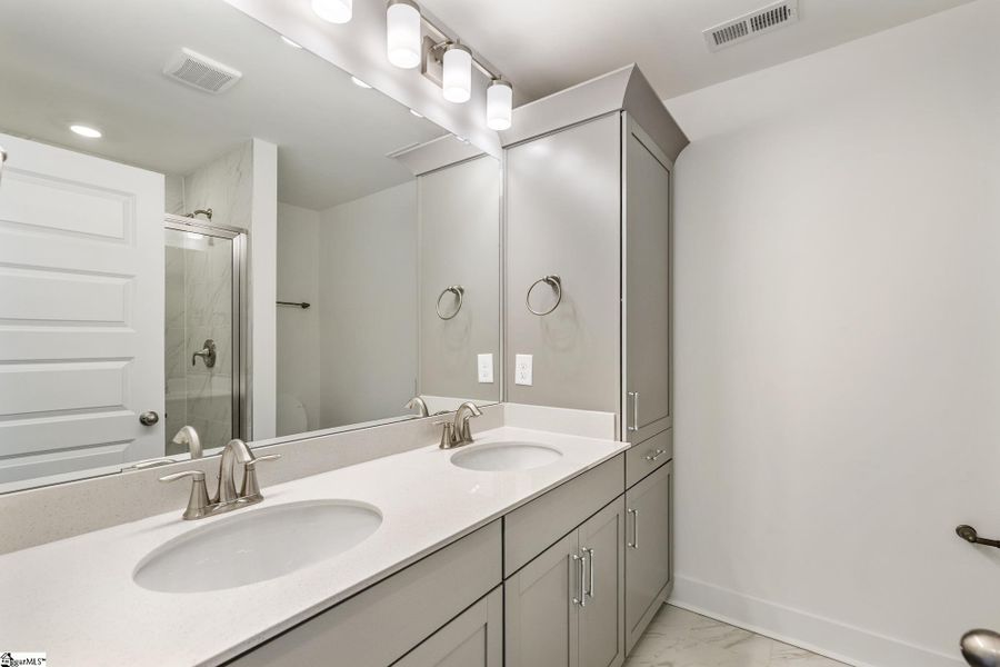Furnished interior view inside a new home in Renaissance Place, Greenville (Image 10).