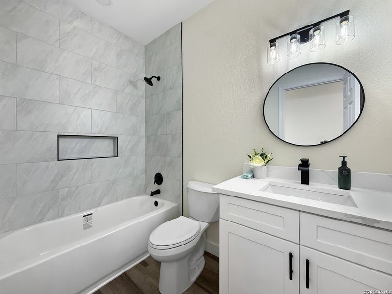 Furnished interior view inside a new home in , Bandera (Image 6). Furnished interior view inside a new home in , Bandera (Image 6).