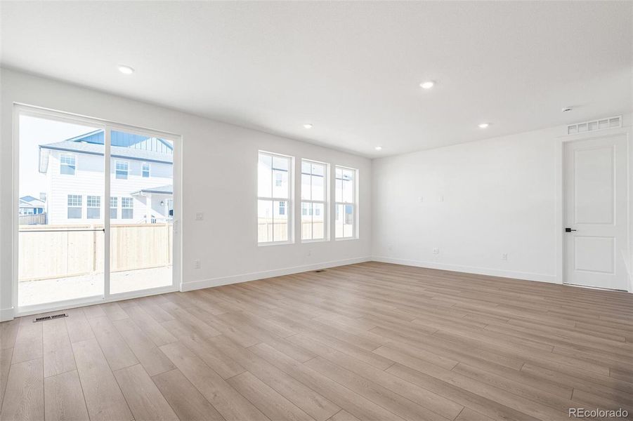 Spacious, unfurnished interior of a new home in Windsong, Brighton (Image 24). Spacious, unfurnished interior of a new home in Windsong, Brighton (Image 24).