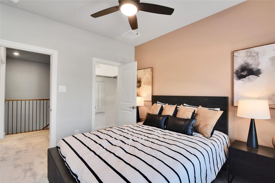 Furnished interior view inside a new home in , Montgomery (Image 21).