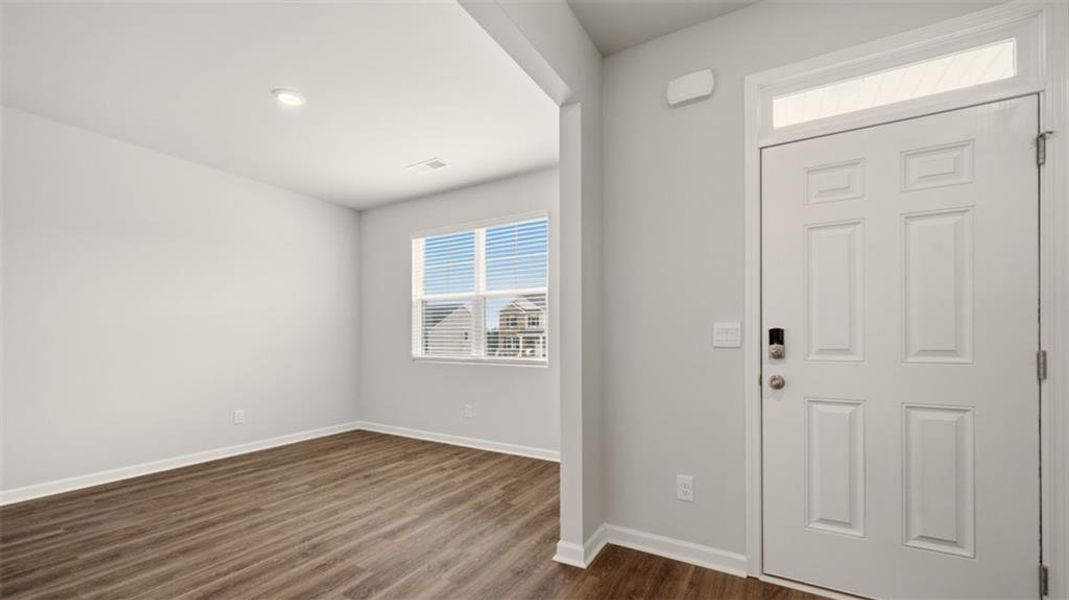 Spacious, unfurnished interior of a new home in Bridle Creek, Locust Grove (Image 21). Spacious, unfurnished interior of a new home in Bridle Creek, Locust Grove (Image 21).