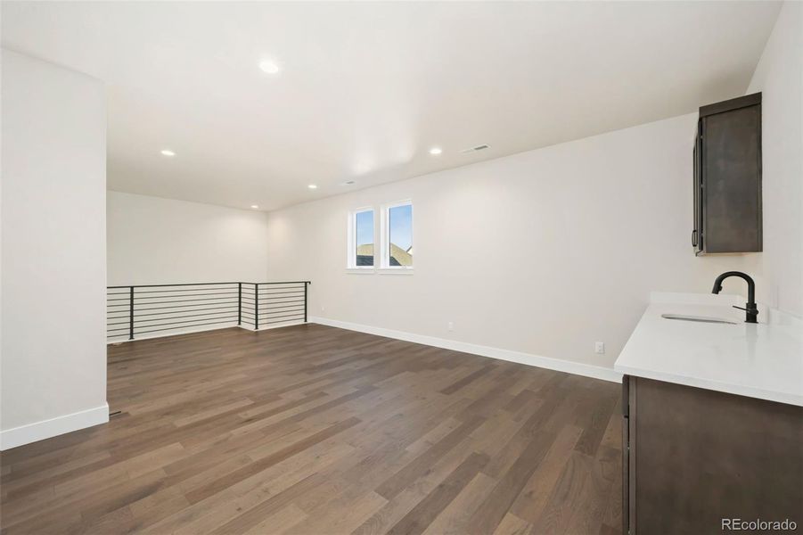 Spacious, unfurnished interior of a new home in Pelican Shores at Water Valley, Windsor (Image 16).