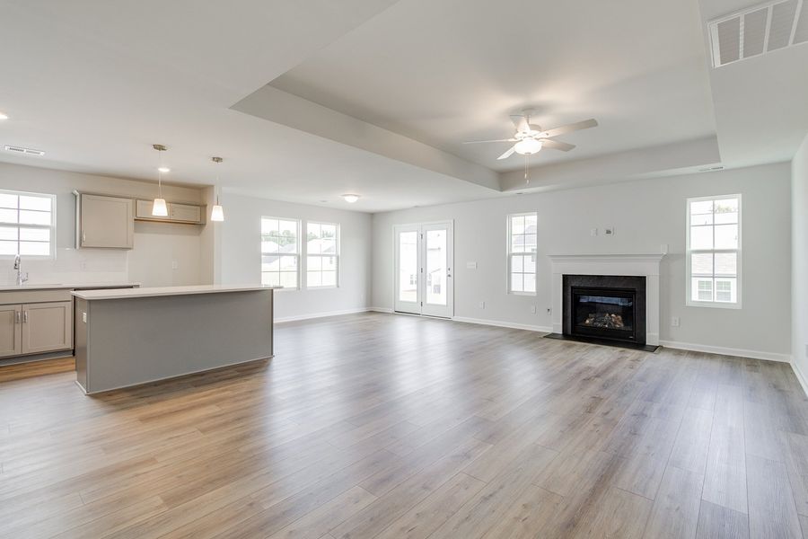 Spacious, unfurnished interior of a new home in Winston Point, Gilbert (Image 15). Spacious, unfurnished interior of a new home in Winston Point, Gilbert (Image 15).