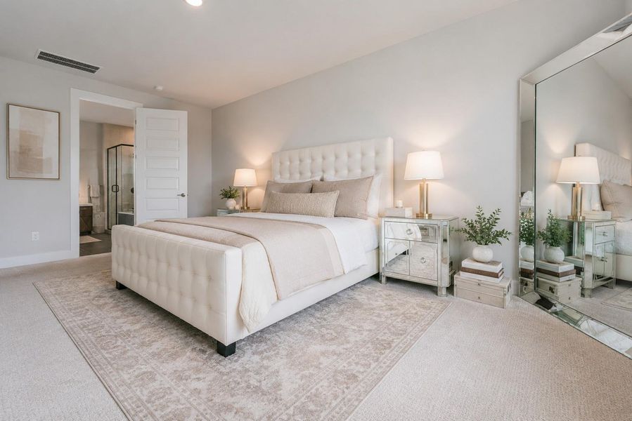 Furnished interior view inside a new home in , Richmond (Image 19).