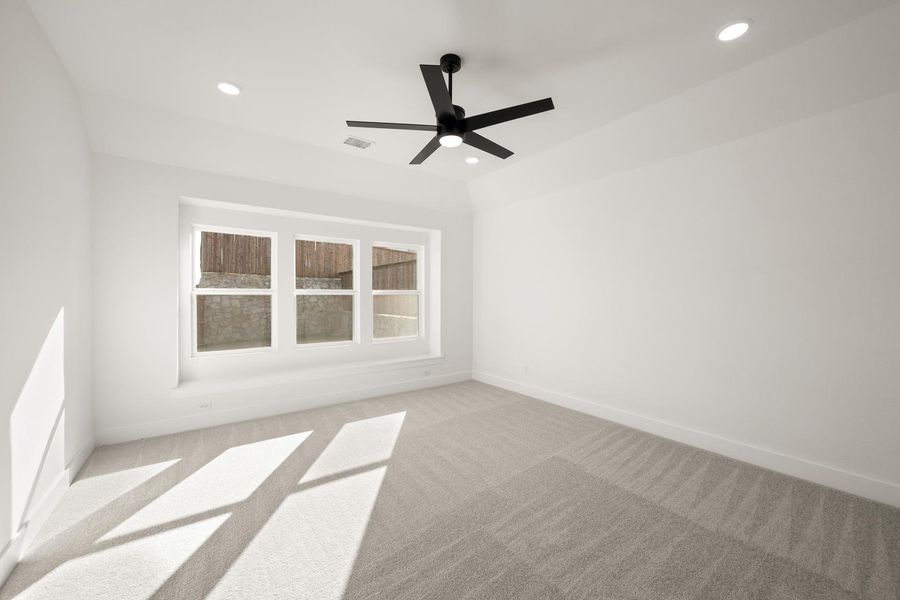 Spacious, unfurnished interior of a new home in Bridgewater, Midlothian (Image 22).