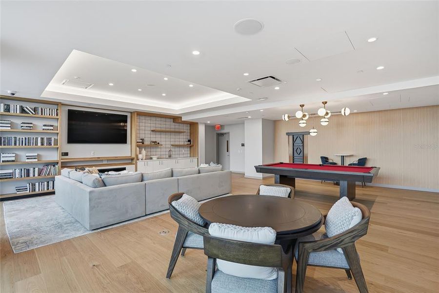 Furnished interior view inside a new home in , St. Petersburg (Image 19).