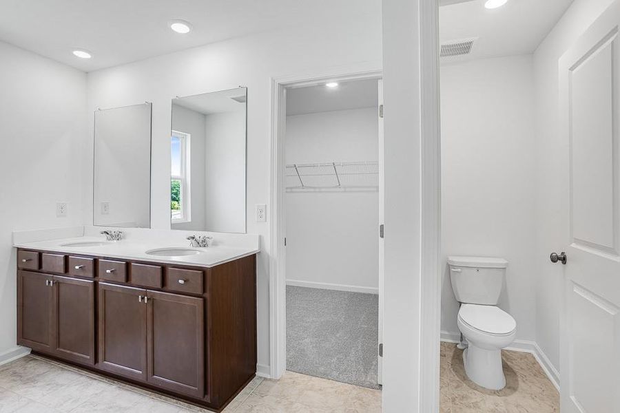 Furnished interior view inside a new home in Heritage River, Euharlee (Image 9).
