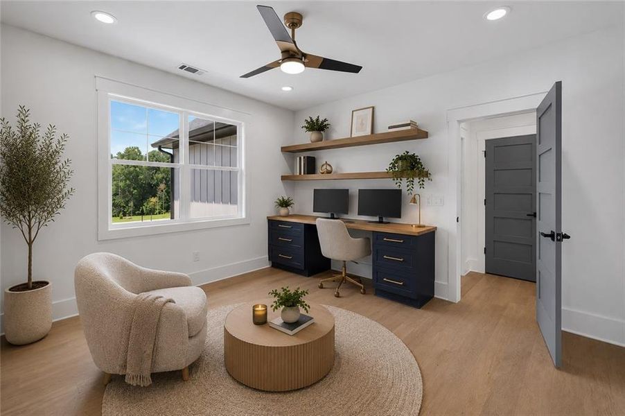 Furnished interior view inside a new home in , Jefferson (Image 54).
