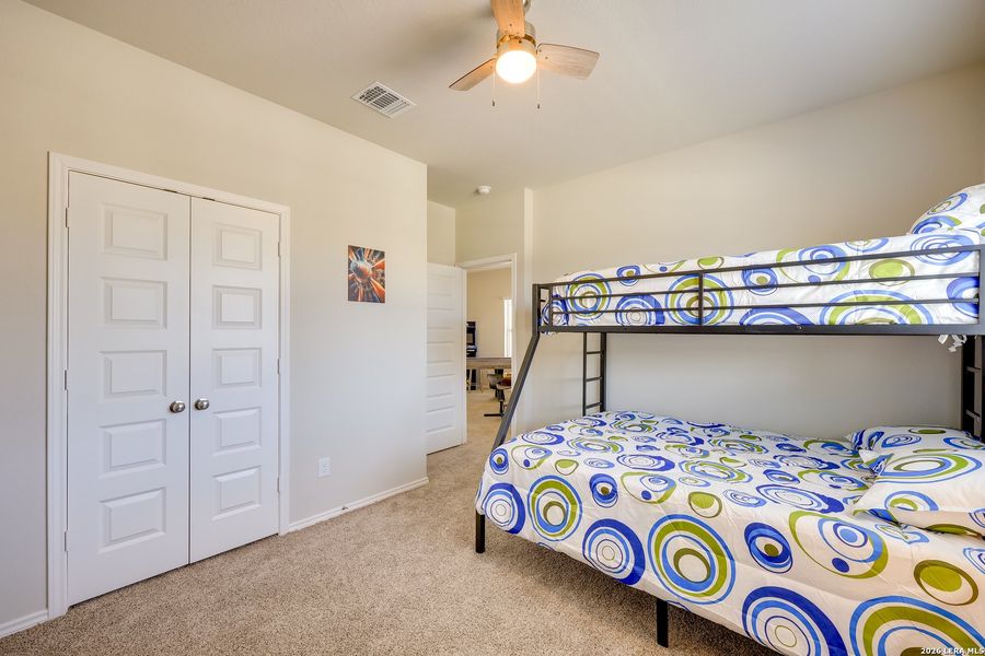 Furnished interior view inside a new home in Melissa Ranch, San Antonio (Image 12).