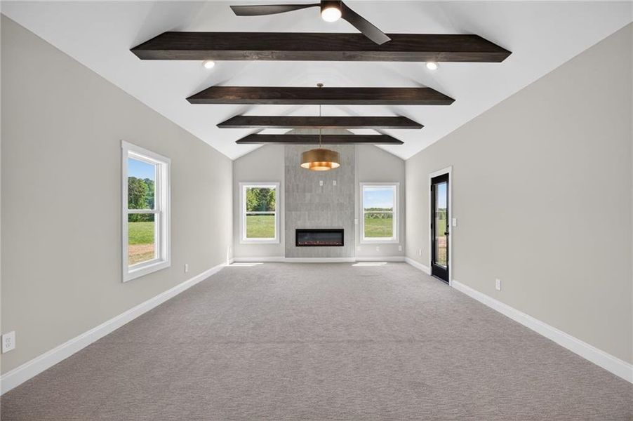 Spacious, unfurnished interior of a new home in The Meadows at Lake Circle, Buchanan (Image 38).
