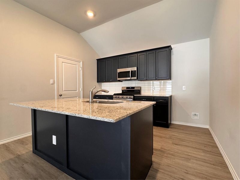 Furnished interior view inside a new home in Hill & Dale Ranch, Splendora (Image 8). Furnished interior view inside a new home in Hill & Dale Ranch, Splendora (Image 8).