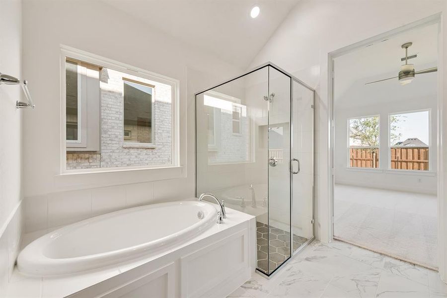 Furnished interior view inside a new home in Hillside Village, Celina (Image 11). Furnished interior view inside a new home in Hillside Village, Celina (Image 11).