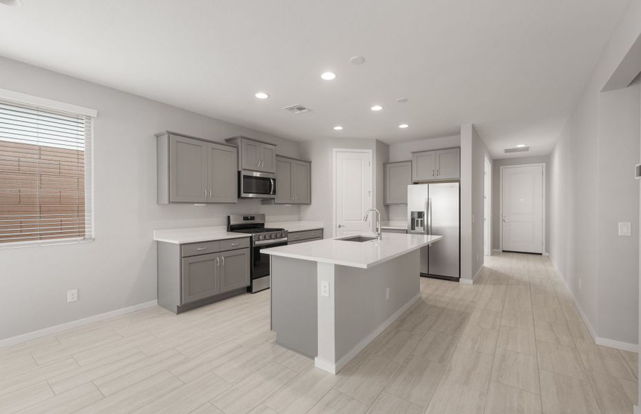 Furnished interior view inside a new home in Upper Canyon, Phoenix (Image 11).