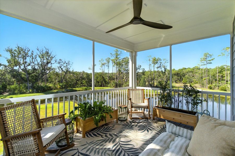 Furnished interior view inside a new home in , Mount Pleasant (Image 11).