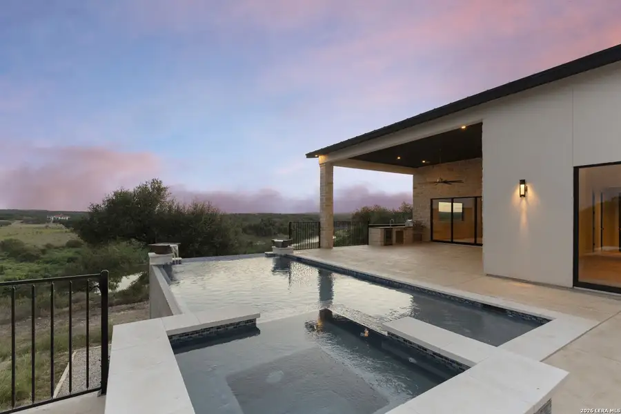 Exterior details and patio area of a home in , Canyon Lake (Image 45).