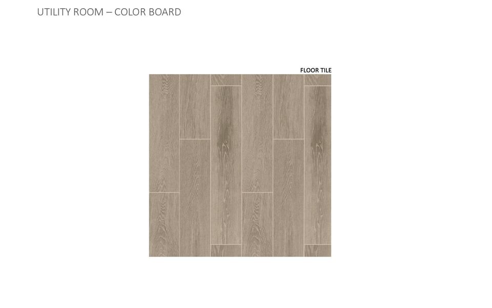 Sample of building materials used in homes in Urban Courtyard Homes at Easton Park, Austin (Image 7).