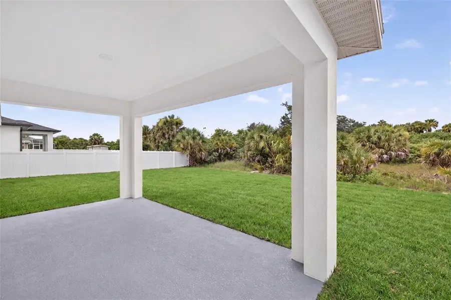 Exterior details and patio area of a home in , Port Charlotte (Image 3). Exterior details and patio area of a home in , Port Charlotte (Image 3).