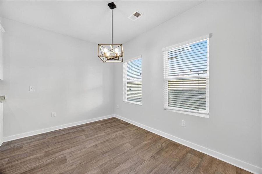 Spacious, unfurnished interior of a new home in The Enclave at Dial Farm Phase III, Walnut Grove (Image 13).