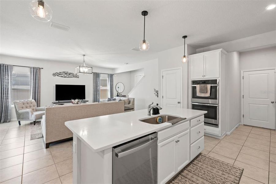 Furnished interior view inside a new home in , Land O' Lakes (Image 16). Furnished interior view inside a new home in , Land O' Lakes (Image 16).