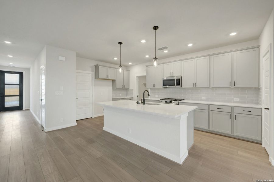 Furnished interior view inside a new home in Mayfair - Select Garden Series, New Braunfels (Image 5).