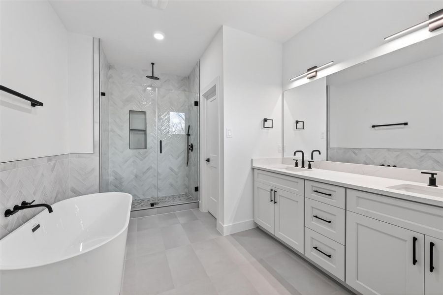 Furnished interior view inside a new home in , Houston (Image 6).