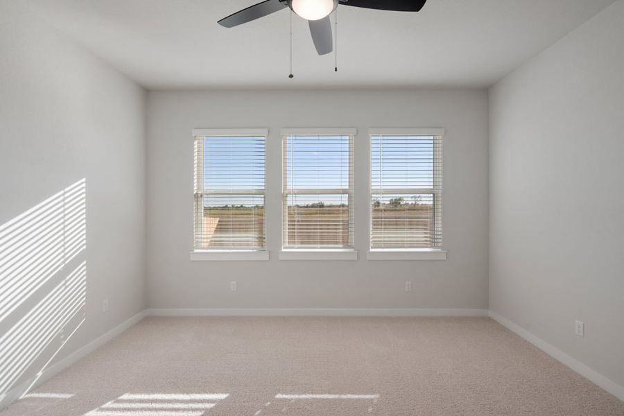 Spacious, unfurnished interior of a new home in Union Collection at Park Central, Georgetown (Image 31).