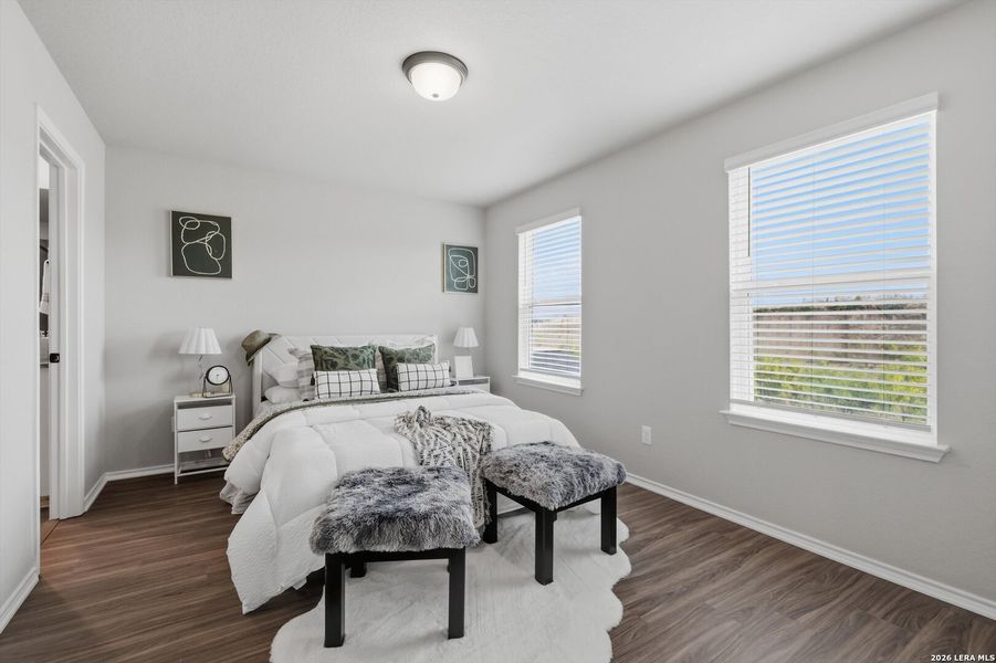 Furnished interior view inside a new home in Agave, San Antonio (Image 10). Furnished interior view inside a new home in Agave, San Antonio (Image 10).