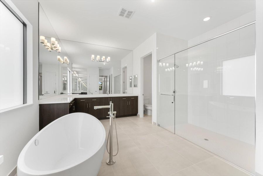 Furnished interior view inside a new home in , Boca Raton (Image 39). Furnished interior view inside a new home in , Boca Raton (Image 39).