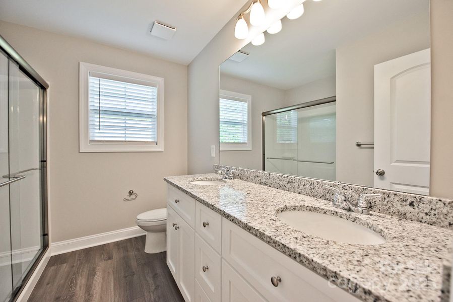 Furnished interior view inside a new home in , Albemarle (Image 4).