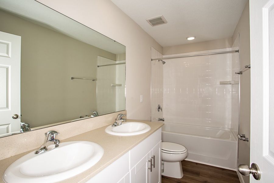 Furnished interior view inside a new home in Crosswinds, Haines City (Image 6).