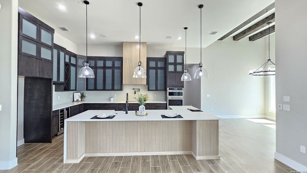 Furnished interior view inside a new home in , Adkins (Image 10).