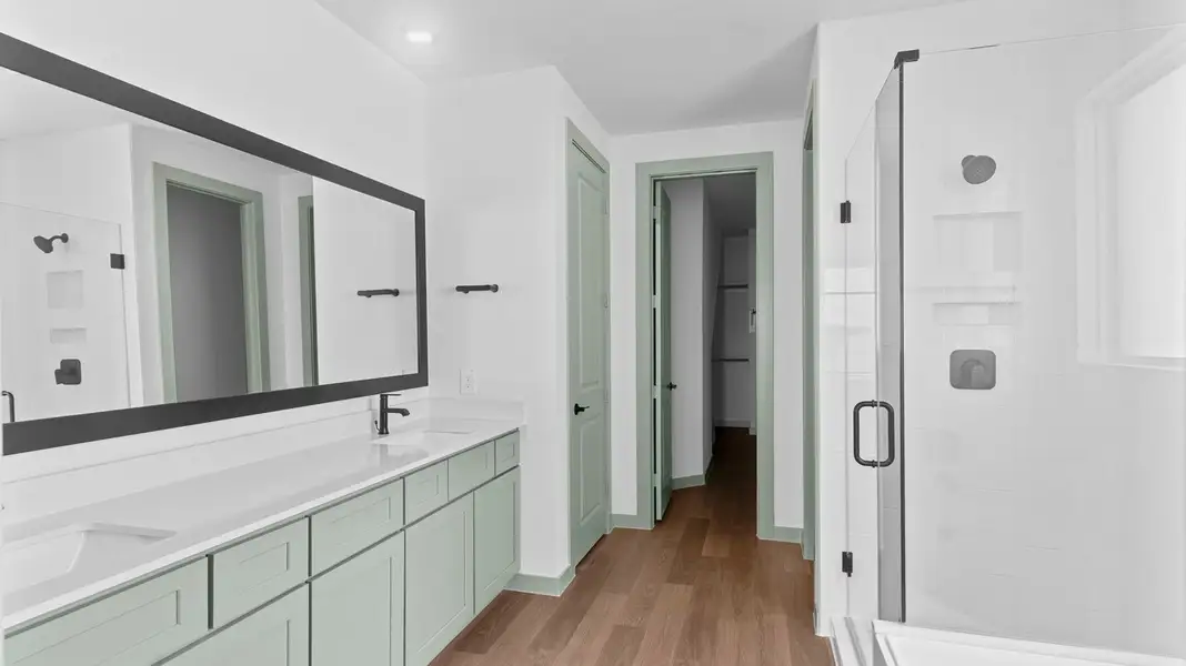 Furnished interior view inside a new home in Alexander, Pearland (Image 3).