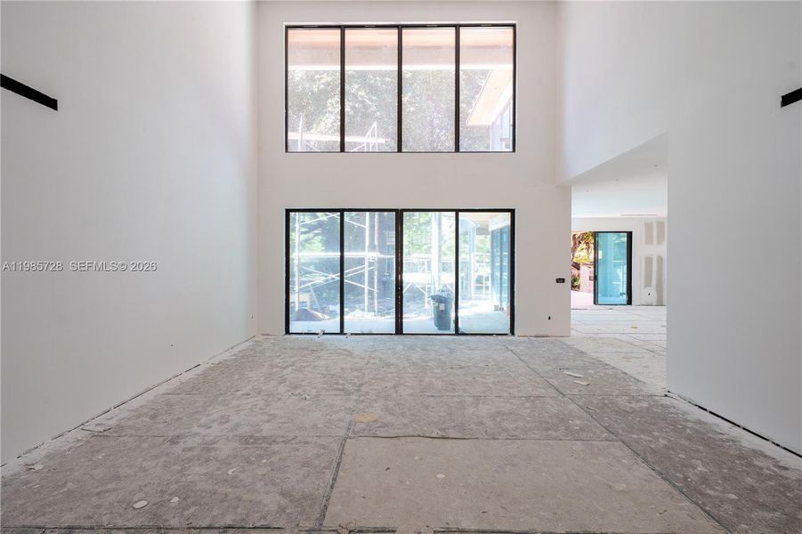 In-progress construction of a new home in , Miami, FL (Image 4).