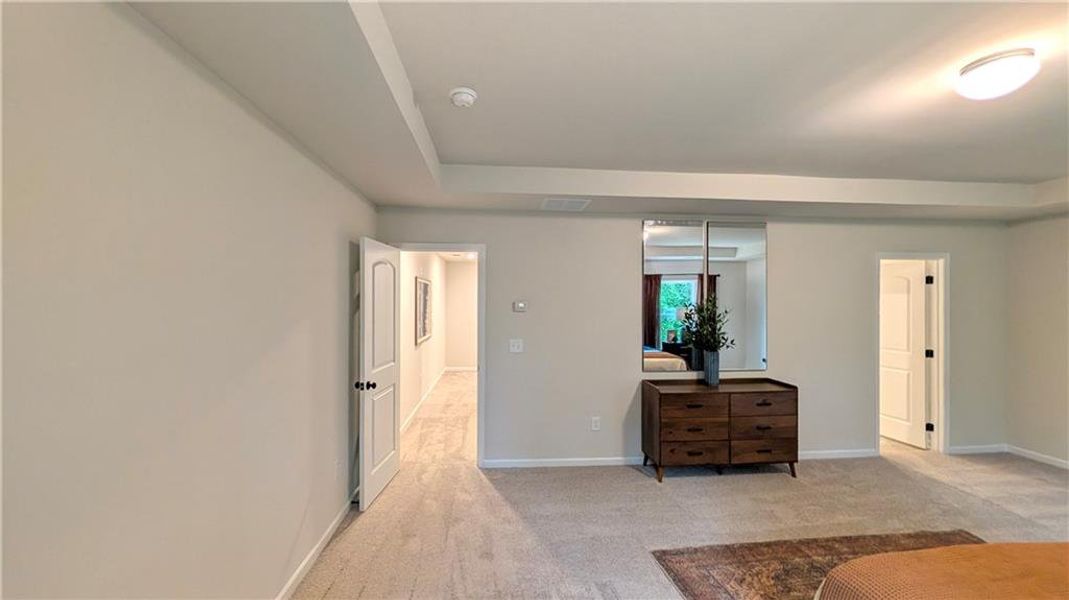 Furnished interior view inside a new home in Owen Preserve, Canton (Image 40).