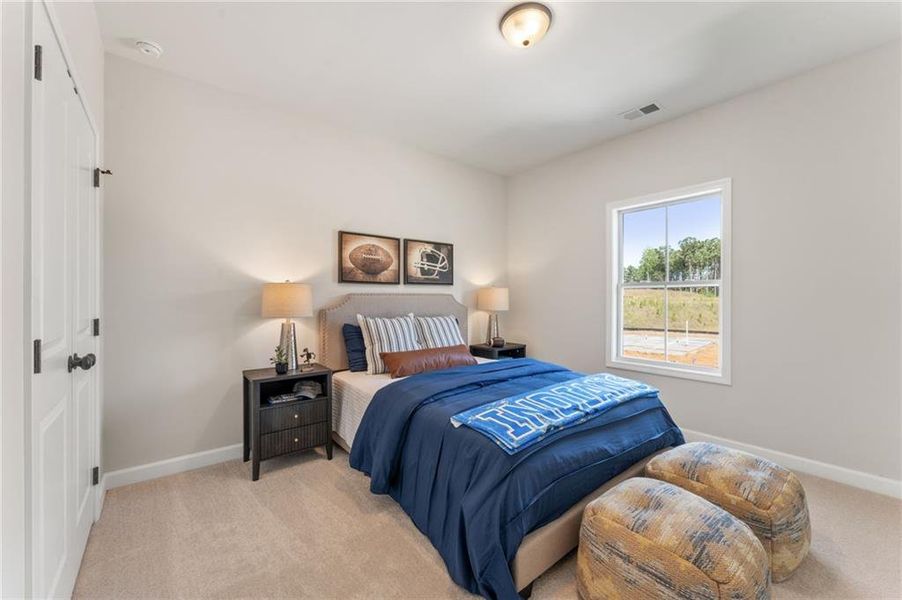 Furnished interior view inside a new home in Linden Grove, Powder Springs (Image 8). Furnished interior view inside a new home in Linden Grove, Powder Springs (Image 8).