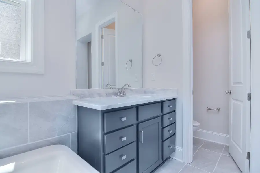 Representative furnished interior of a home built from the St Andrews by Greybrook Homes in Edmunds Farm, Clover (Image 14).
