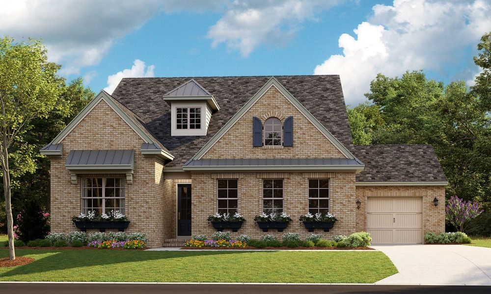 Representative exterior photo of a completed home built from the Balboa by Classica Homes in Riverchase Estates, Lancaster, SC (Image 21).