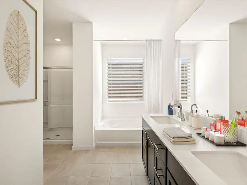 Furnished interior view inside a new home in Paloma Creek - Signature Series, Surprise (Image 4).