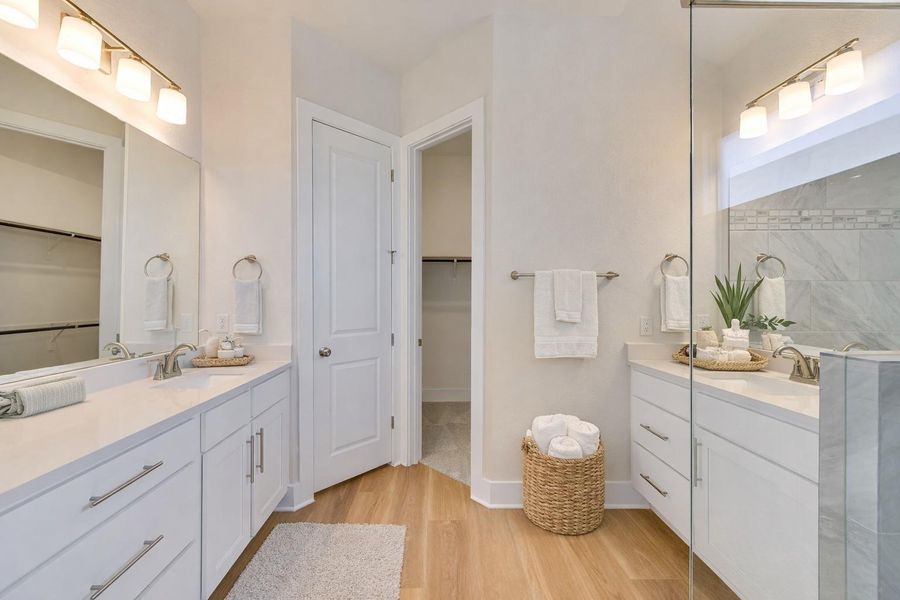 *Virtually Staged Primary Bath*