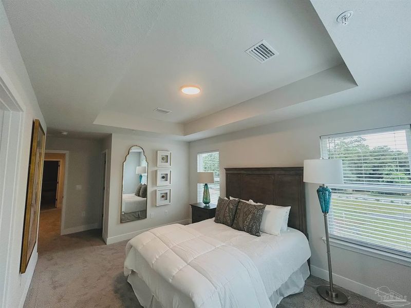 Furnished interior view inside a new home in Highland Ridge, Pensacola (Image 20).