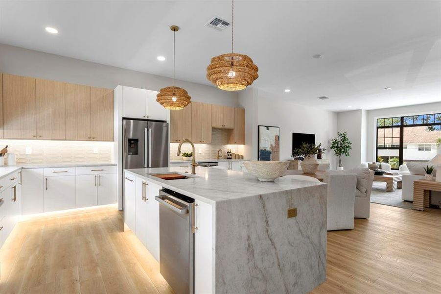 Furnished interior view inside a new home in , Tampa (Image 13).