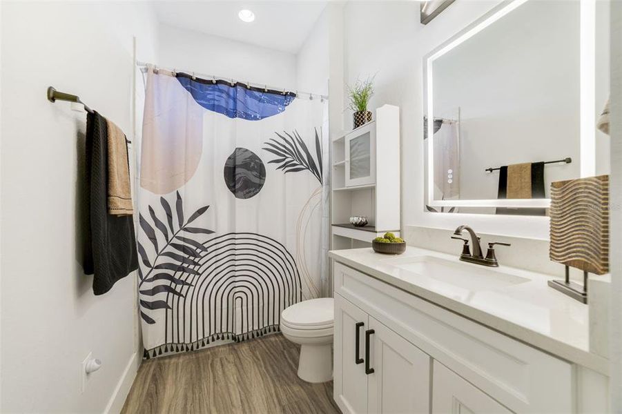 Furnished interior view inside a new home in , Auburndale (Image 13). Furnished interior view inside a new home in , Auburndale (Image 13).